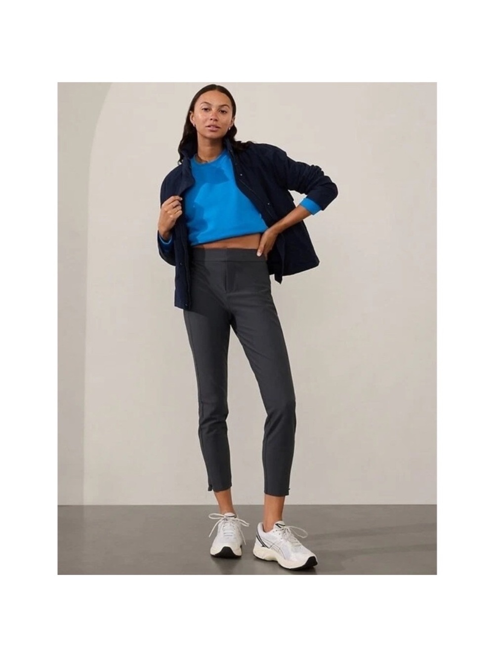 Athleta Black Stellar Trouser Pants